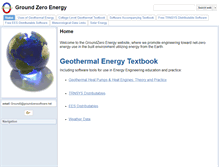 Tablet Screenshot of groundzerosoftware.net